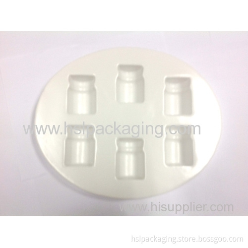 Colorful Plastic Blister Inner Flocking Tray